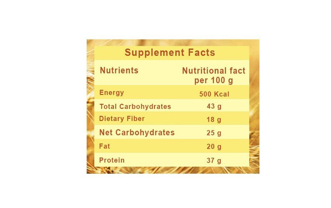 NutroActive Brown-X-Atta, Low Carb High Protein Atta   Pack  9 kilogram